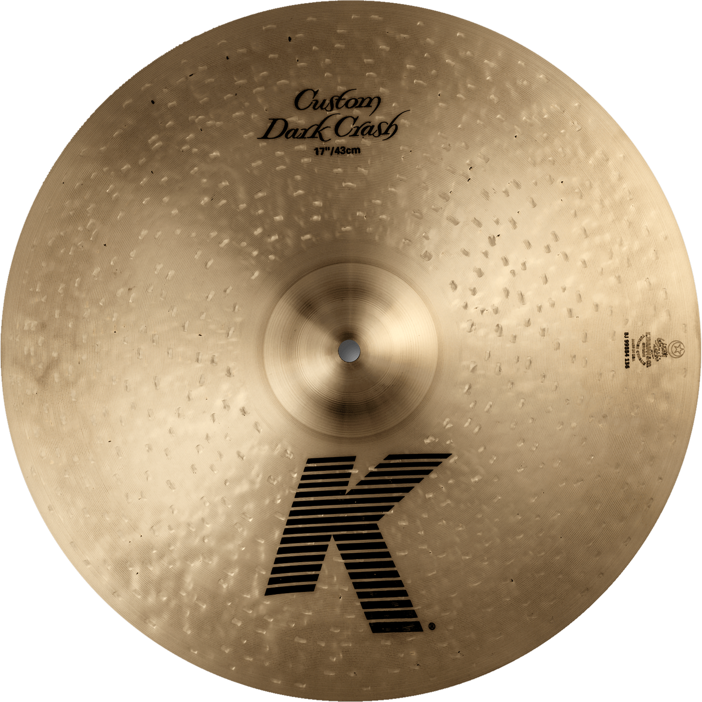Zildjian 17” K Custom Dark Crash Cymbal