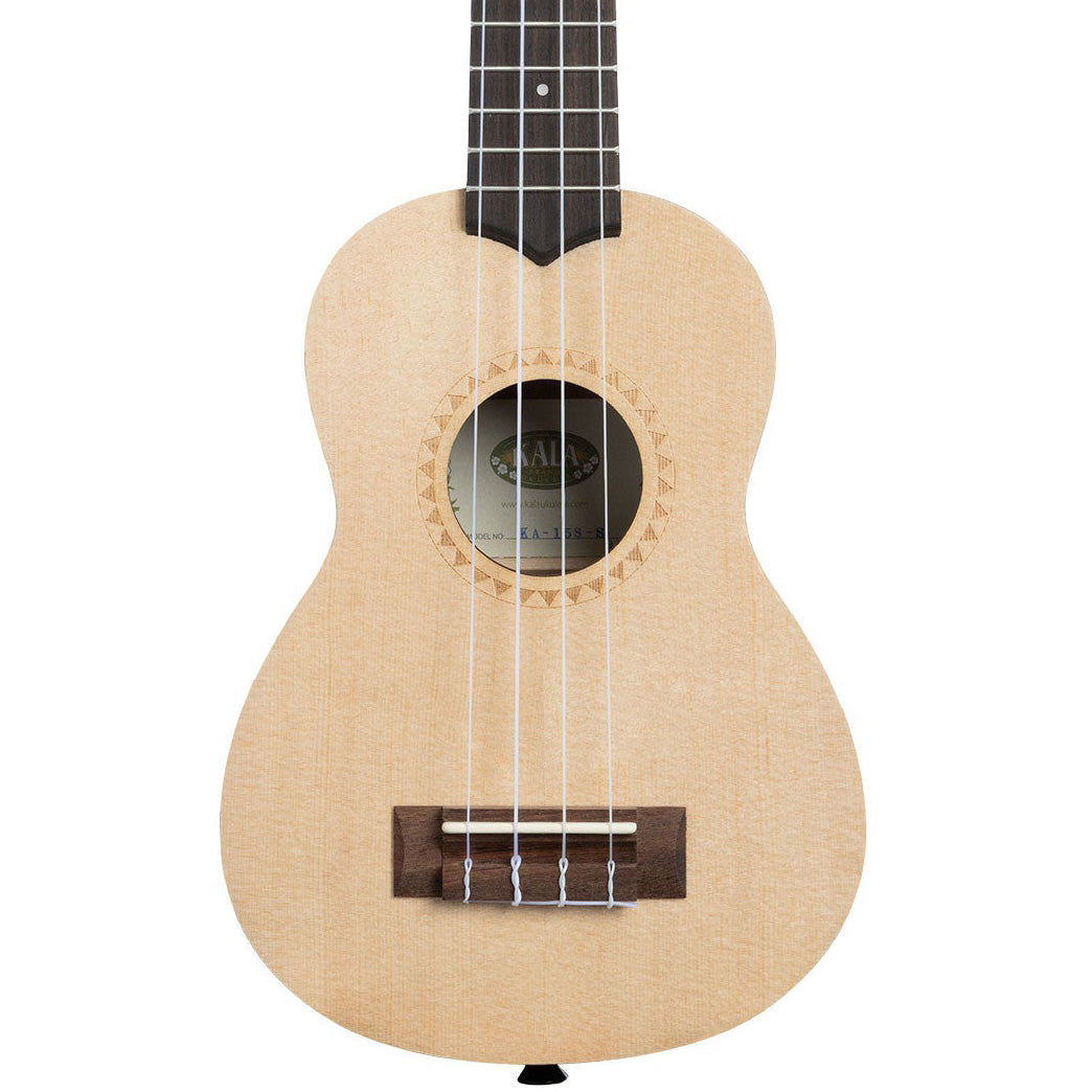 Kala KA15-S Mahogany Series Soprano Ukulele with Spruce Top