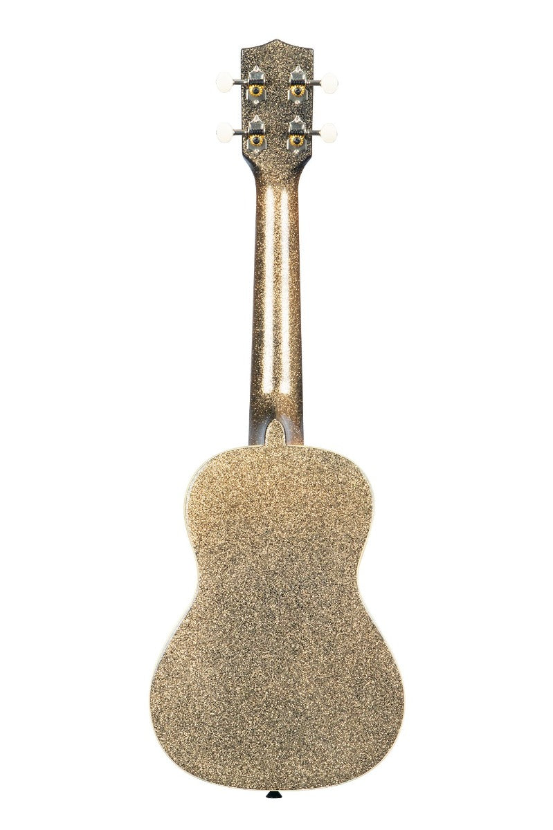Kala KA-SPRK-GOLD Concert Ukulele in Gloss Sparkle Gold