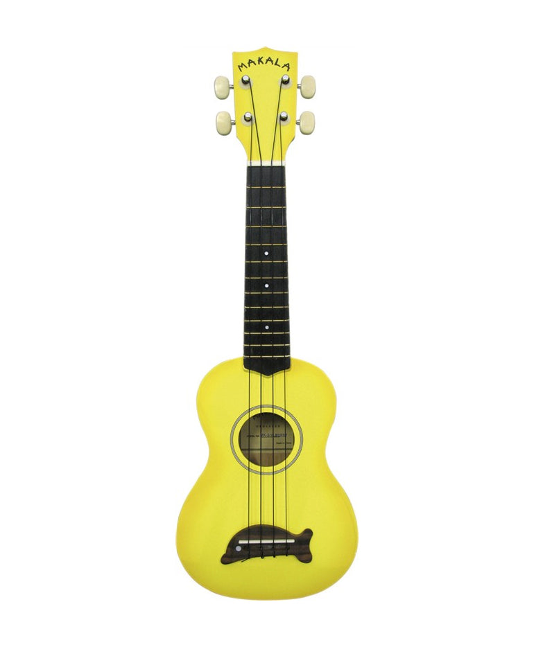 Kala MK-SD-YLBRST Makala Dolphin Series Ukulele in Yellow Burst