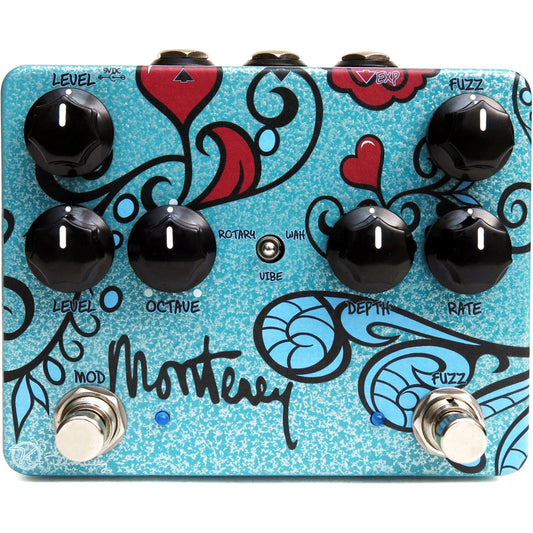 Keeley Monterey Rotary Fuzz Vibe Guitar Pedal