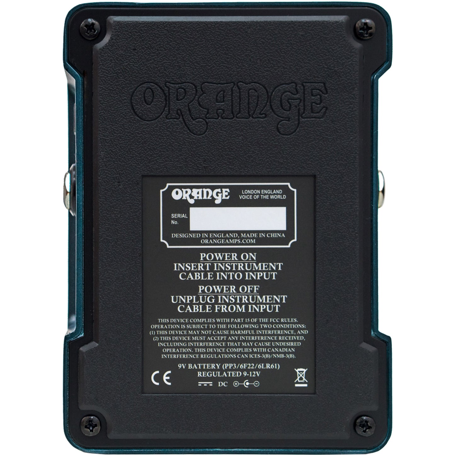 Orange Kongpressor Analogue Optical Compressor Pedal