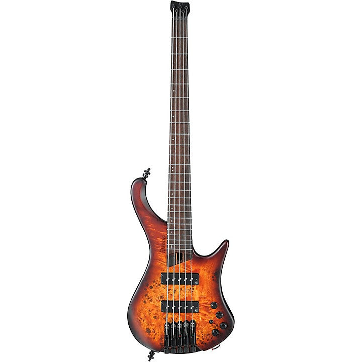 Ibanez Ergonomic Headless Bass 5 String - Dragon Eye Burst Flat
