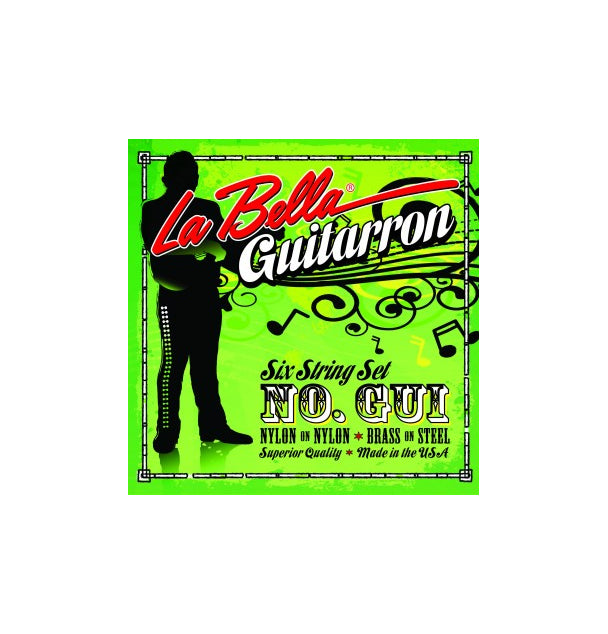 La Bella No. Gui Guitarron 6 String Set