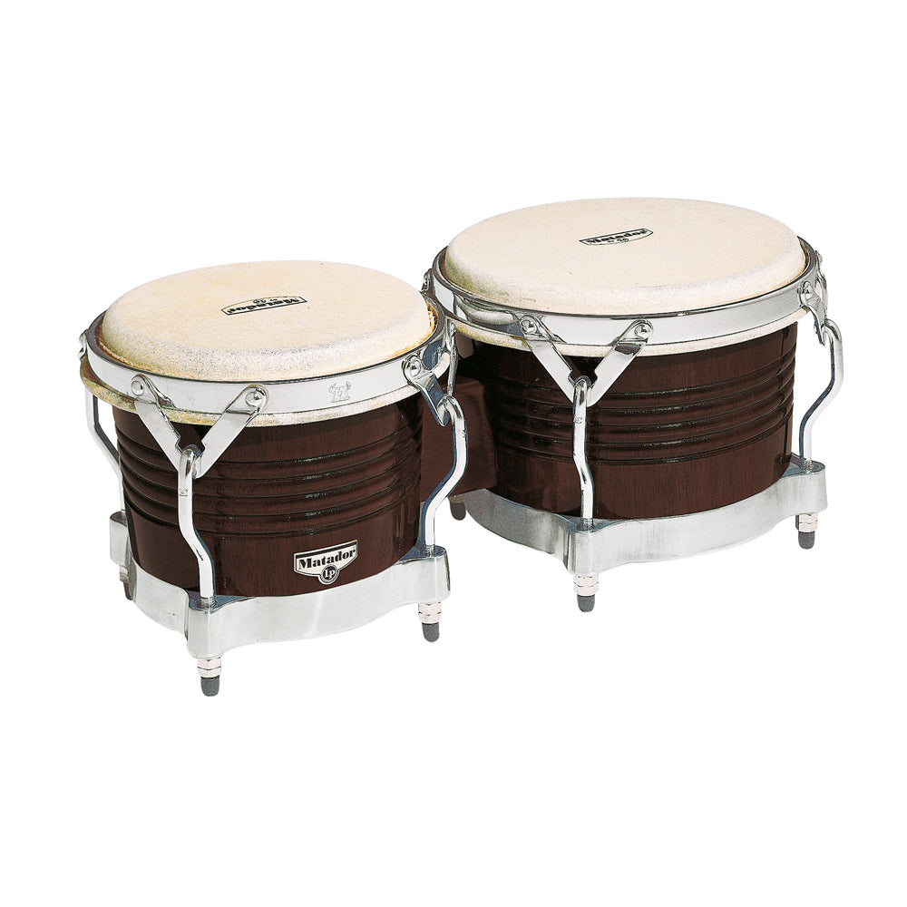 Latin Percussion Matador M201 Bongos in Dark Brown