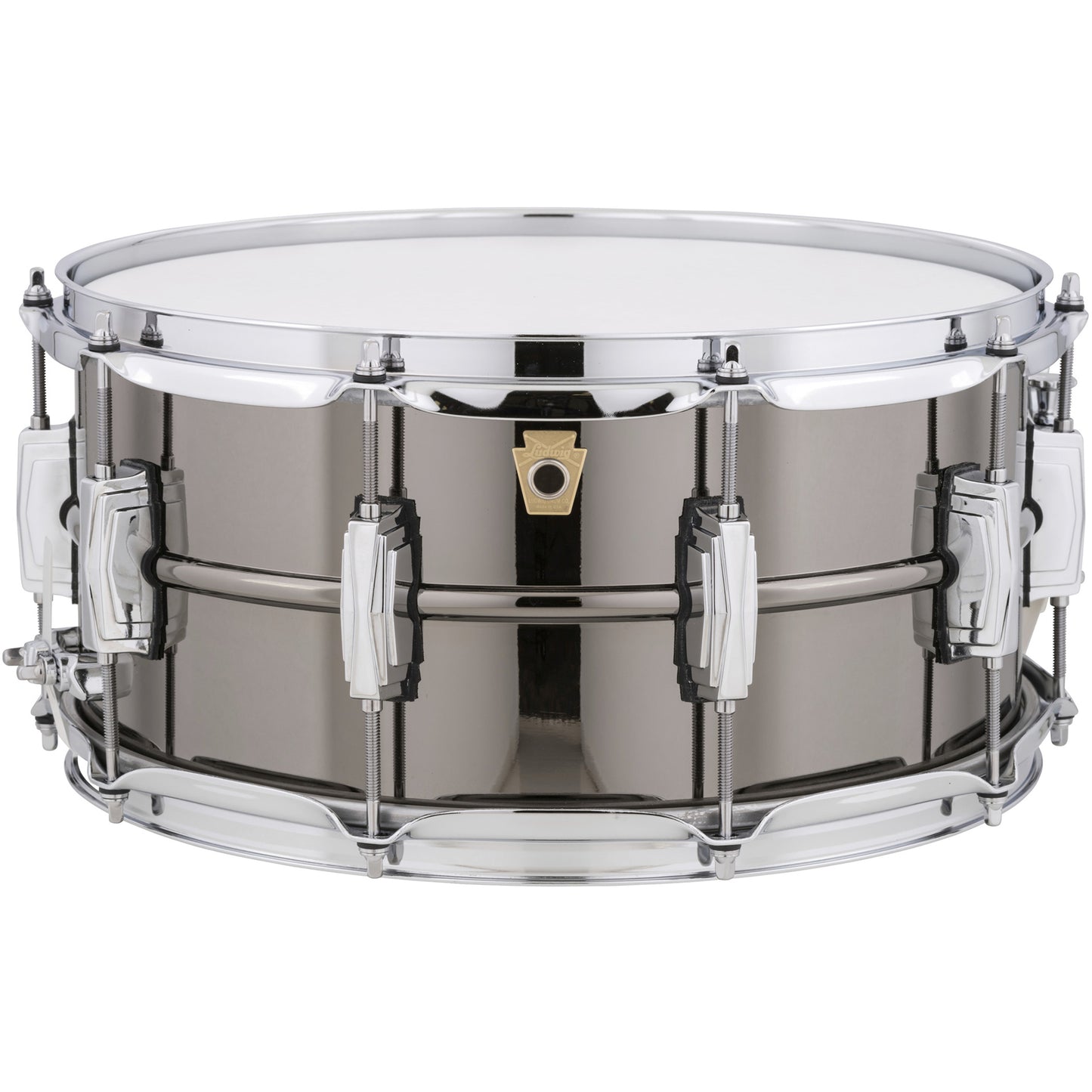 Ludwig LB416BT Black Beauty Supra Phonic 5X14 Brass Snare