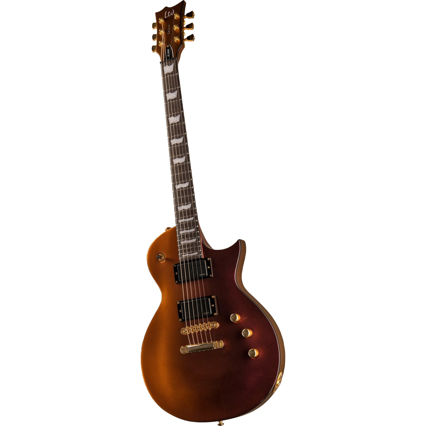 ESP LTD EC-1000 Electric Guitar, Gold Andromeda