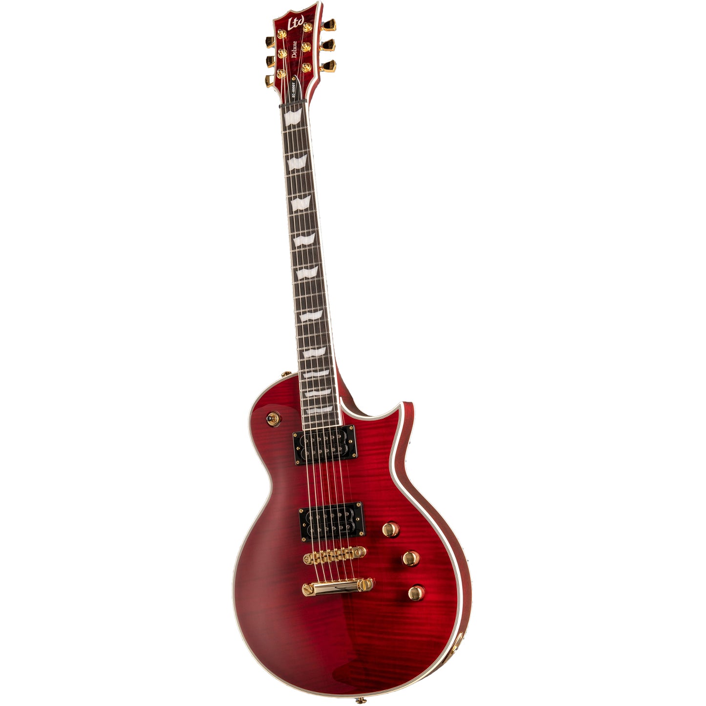 ESP LTD EC-1000T CTM Electric Guitar, See Thru Black Cherry