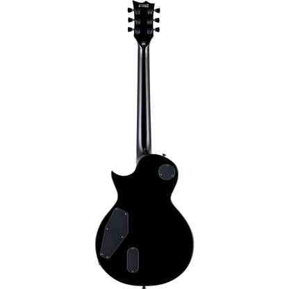 ESP LTD EC-1000T QM Electric Guitar, Charcoal Burst