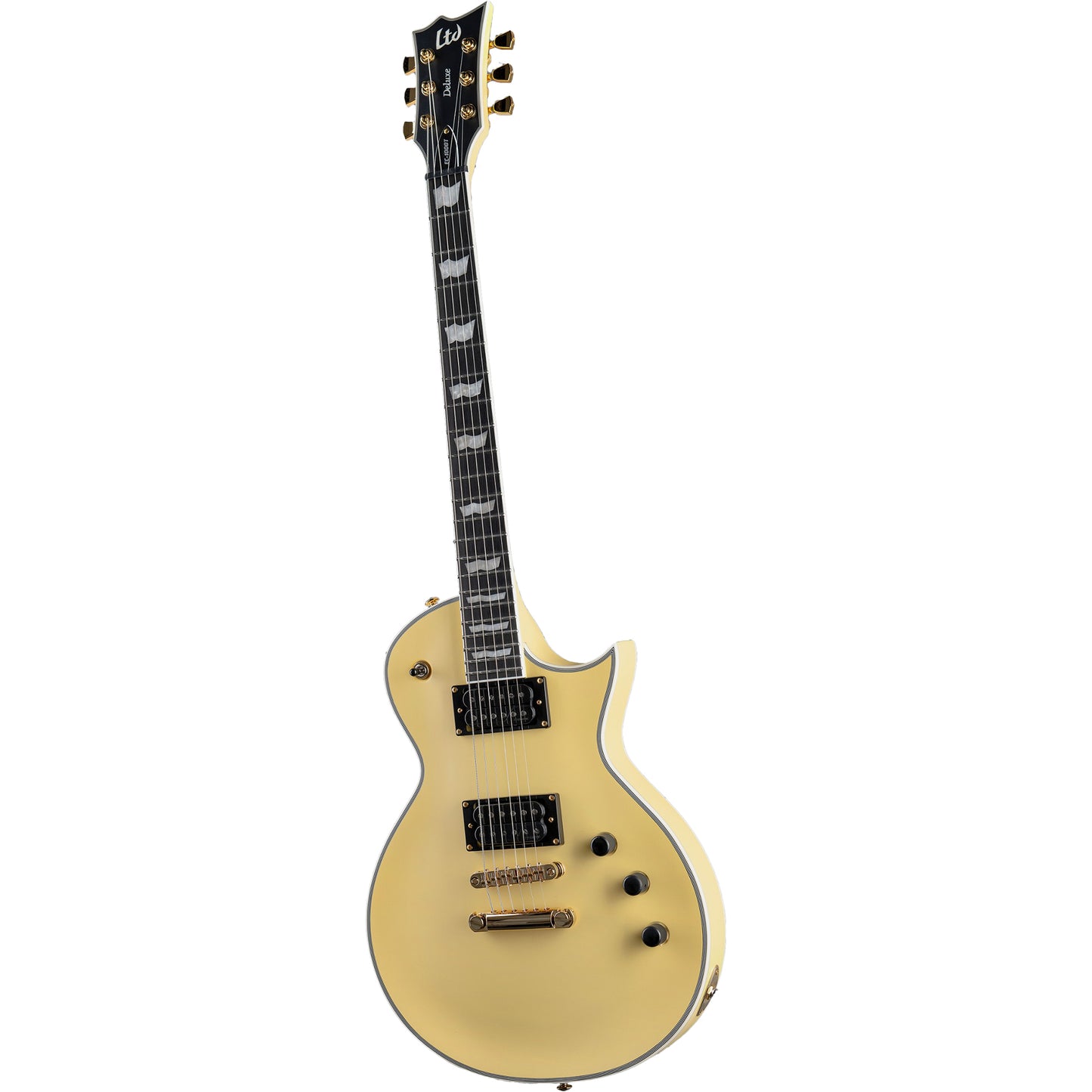 ESP LTD EC-1000T CTM Electric Guitar, Vintage Gold Satin