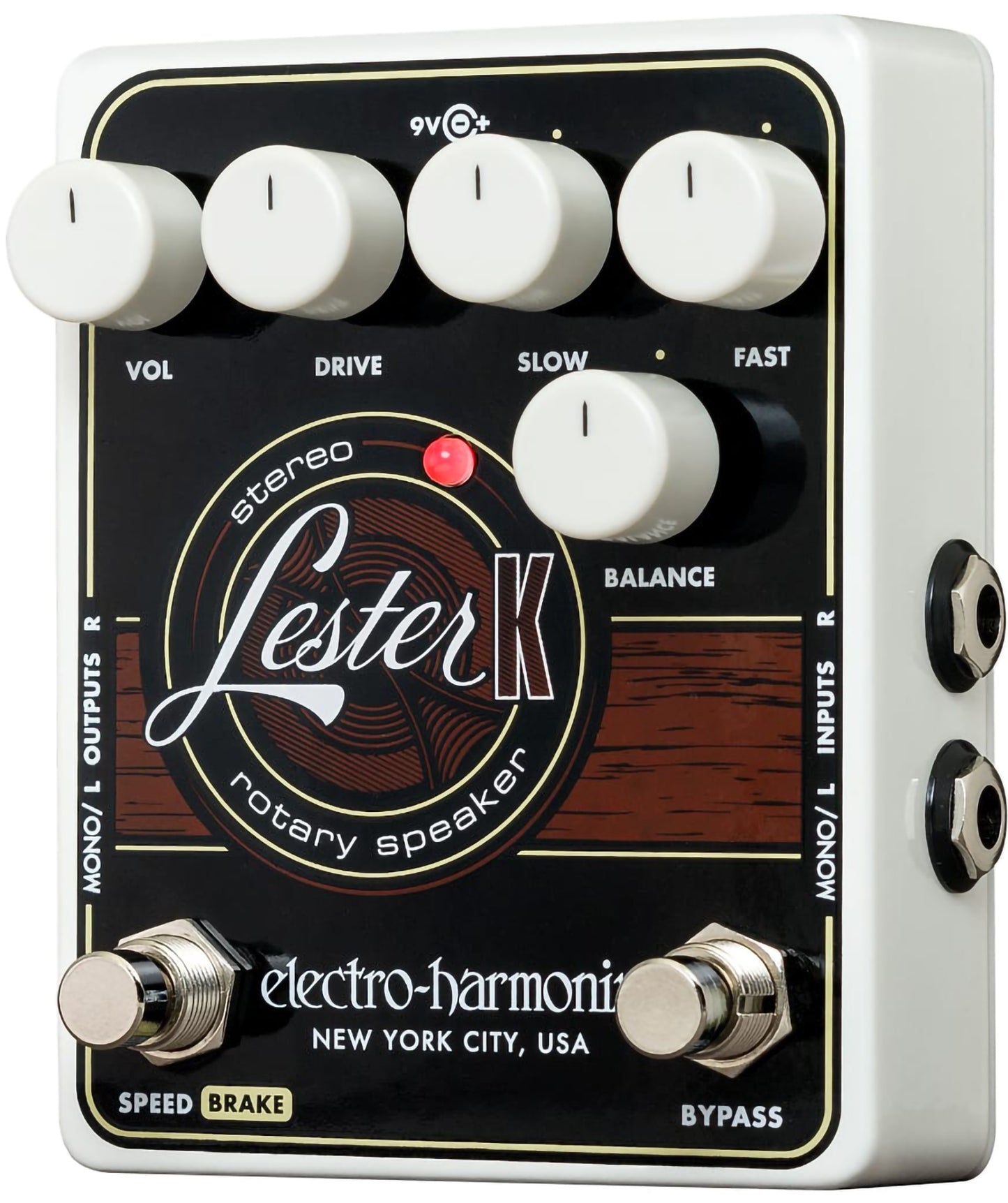 Electro Harmonix Lester K Stereo Rotary Speaker Pedal for Keyboard