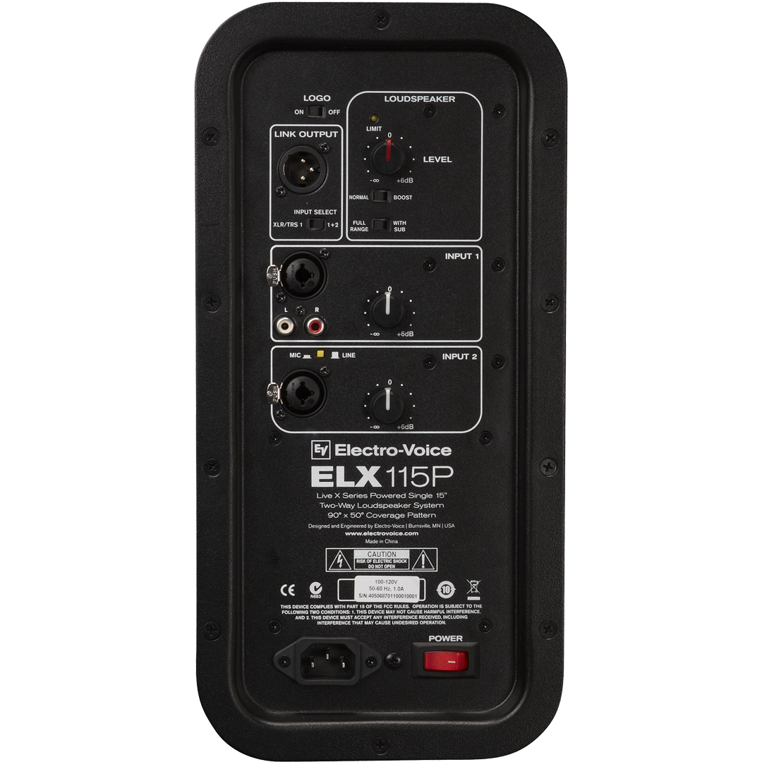 Electro Voice ELX115P Live X Series Powered 15” Loudspeaker