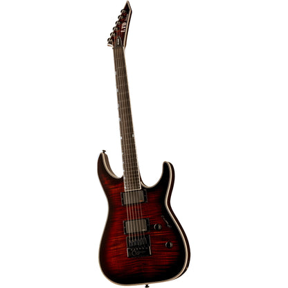 ESP LTD MH-1000ET Evertune Electric Guitar, Dark Brown Sunburst