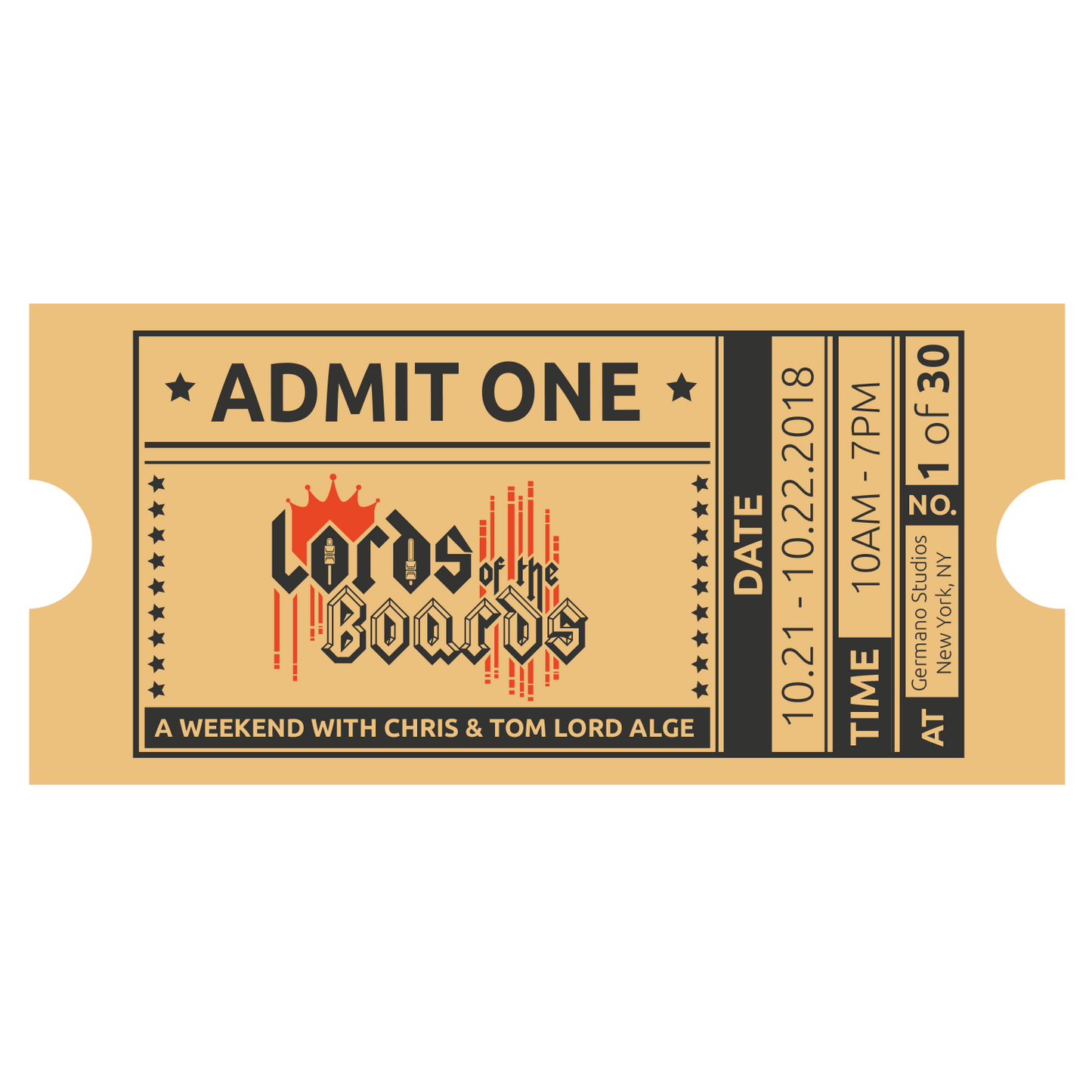 Lords of The Boards At Germano Studios