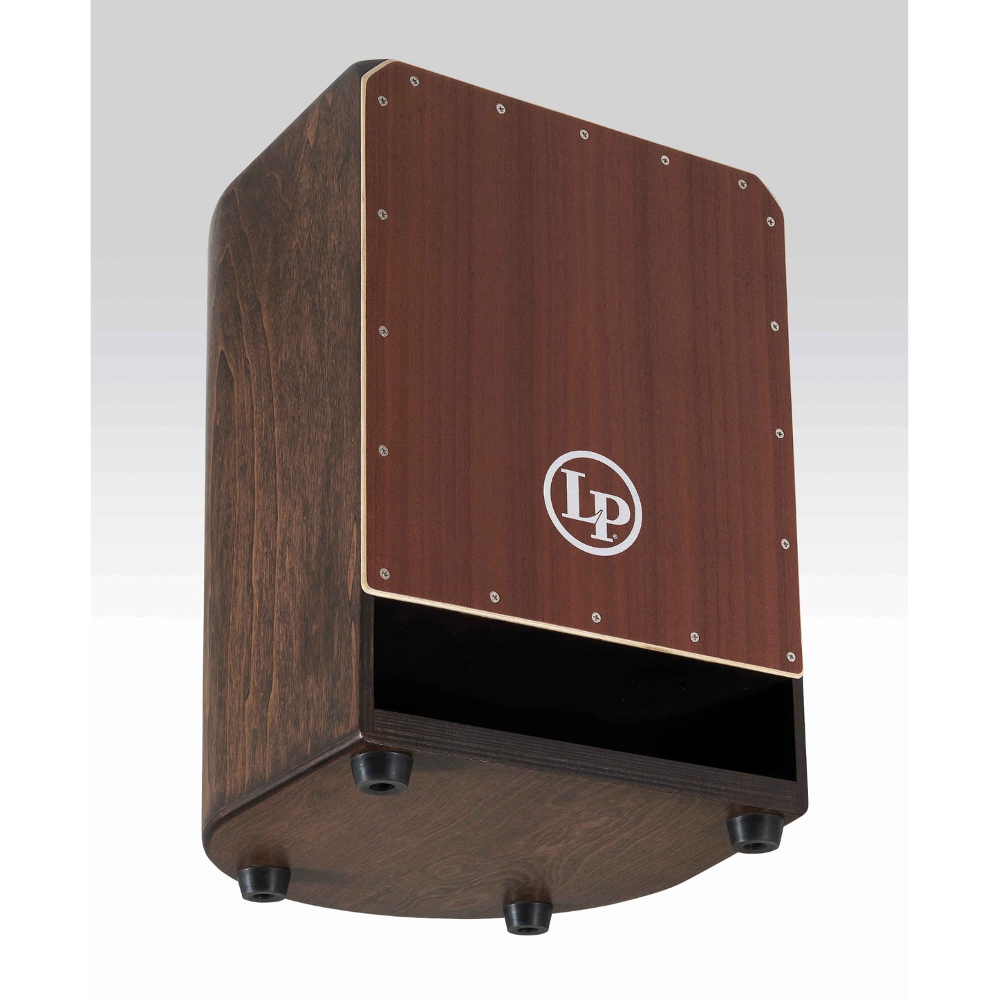 Latin Percussion Roundback Sub-Bass Cajon with Mahogany Soundboard