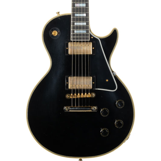Gibson 1957 Les Paul Custom Reissue Electric Guitar - Ultra Light Aged Ebony