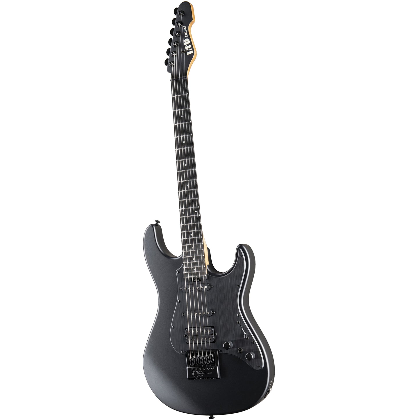 ESP LTD SN-1000 Evertune Electric Guitar, Charcoal Metallic Satin