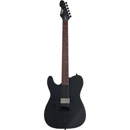 ESP LTD TE-201 Left Handed Electric Guitar, Black Satin
