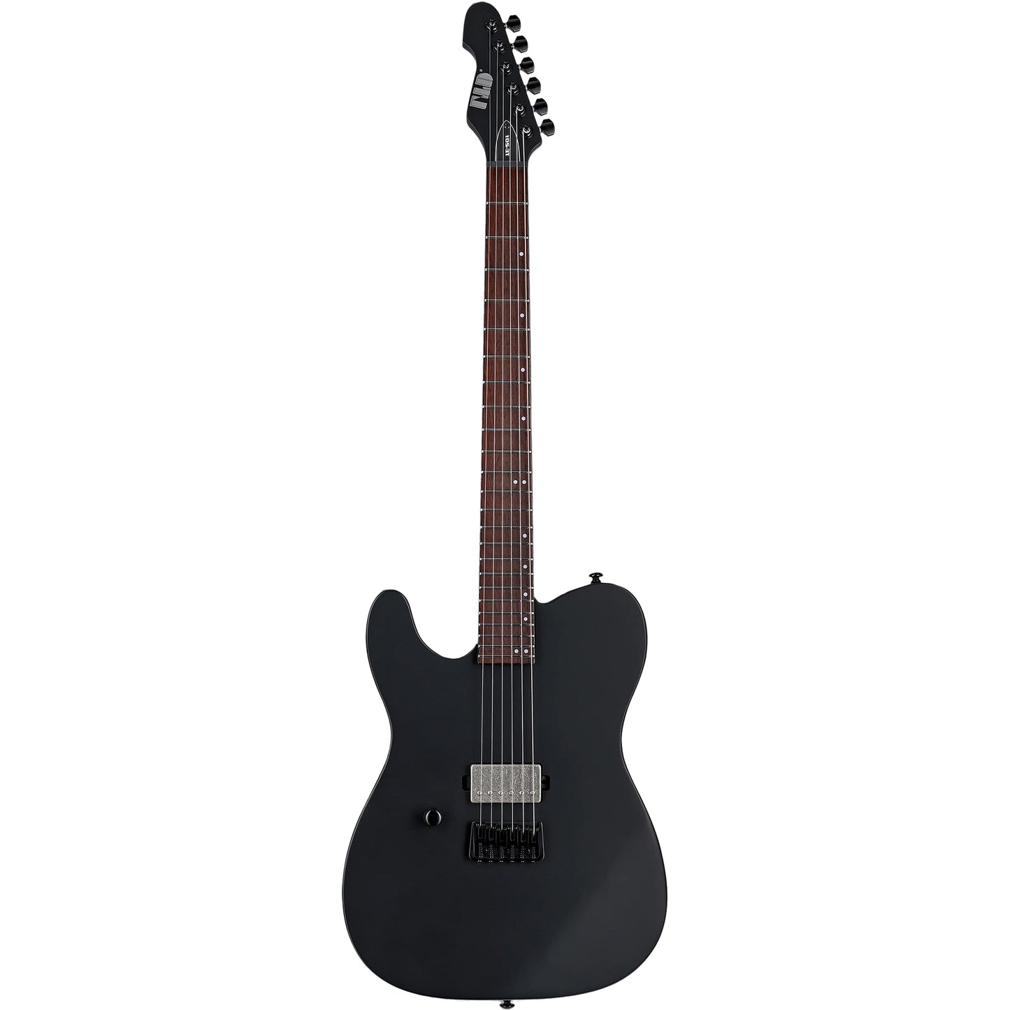 ESP LTD TE-201 Left Handed Electric Guitar, Black Satin