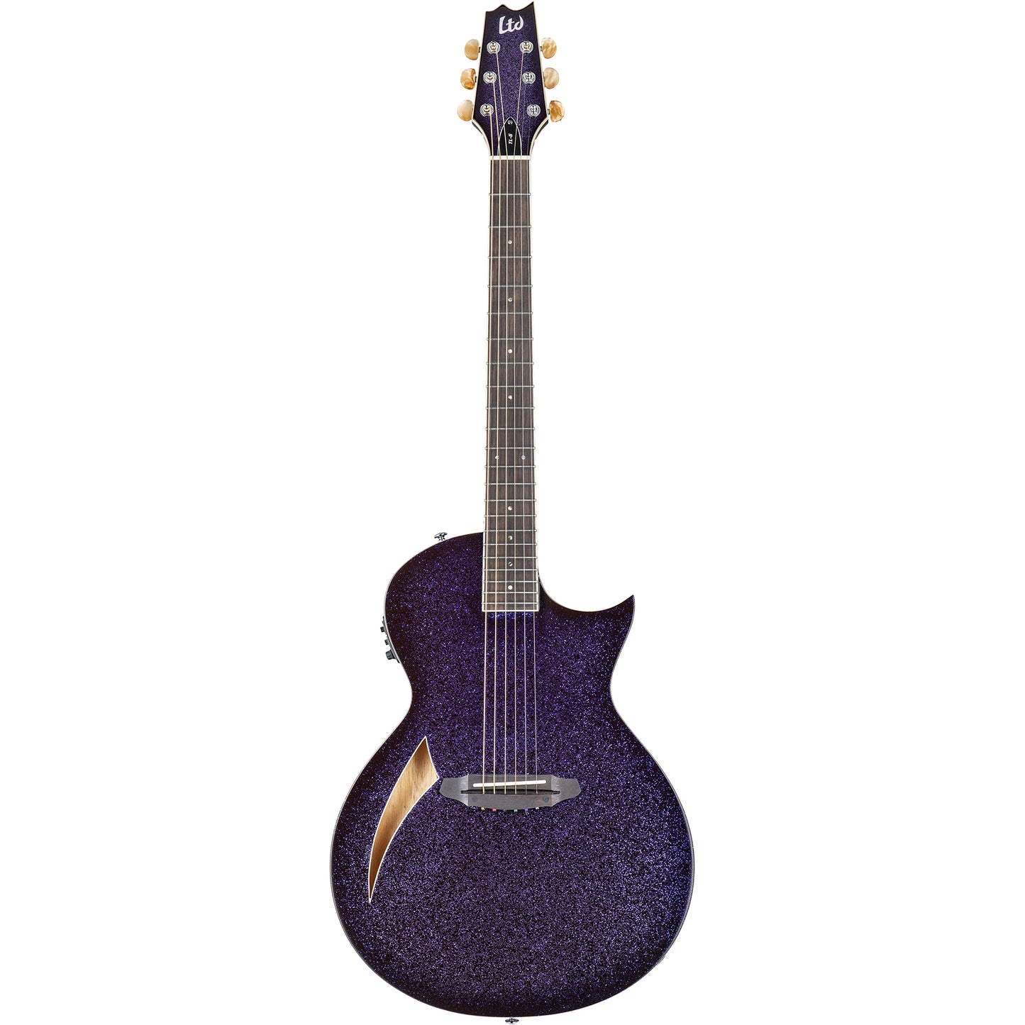 ESP LTD TL-6 Electric Guitar - Purple Sparkle Burst