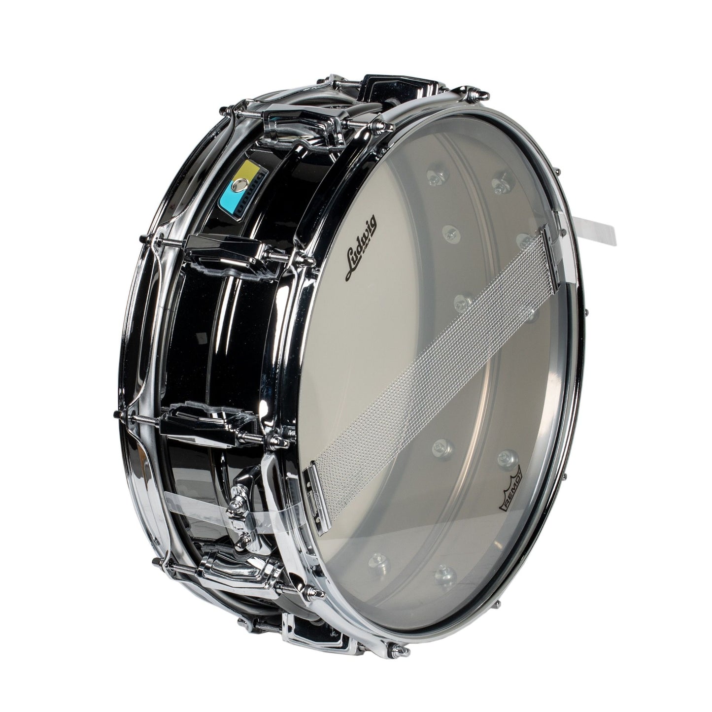 Ludwig LB416 5X14 Black Beauty Brass Shell Snare Drum