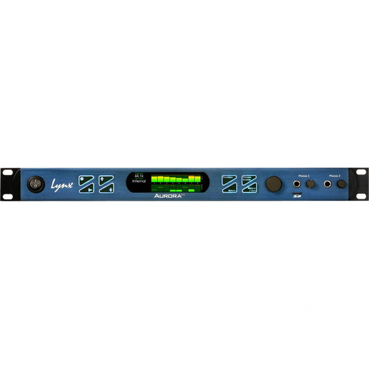 Lynx Aurora (n) 16-TB3 16-channel AD/DA Converter with AES, ADAT & TB3 Interface