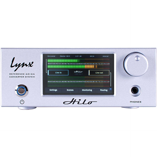Lynx Hilo Reference AD/DA Converter w/ Thunderbolt Card Installed, Silver
