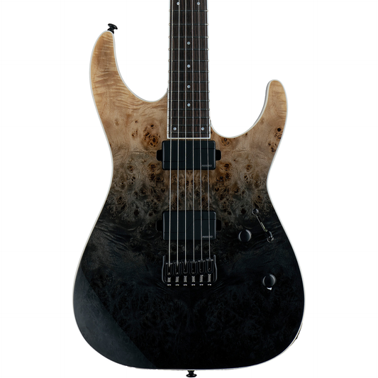 ESP LTD M-1000HT Deluxe Electric Guitar, Black Fade