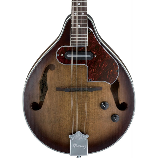 Ibanez M510EOVS Acoustic Electric Mandolin, Open Pore Vintage Sunburst