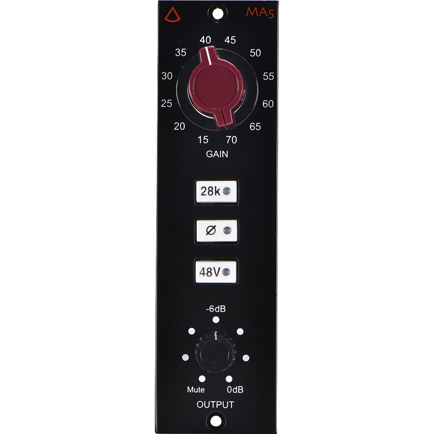 Avedis MA5 500 Series Mic Pre - Red Knobs