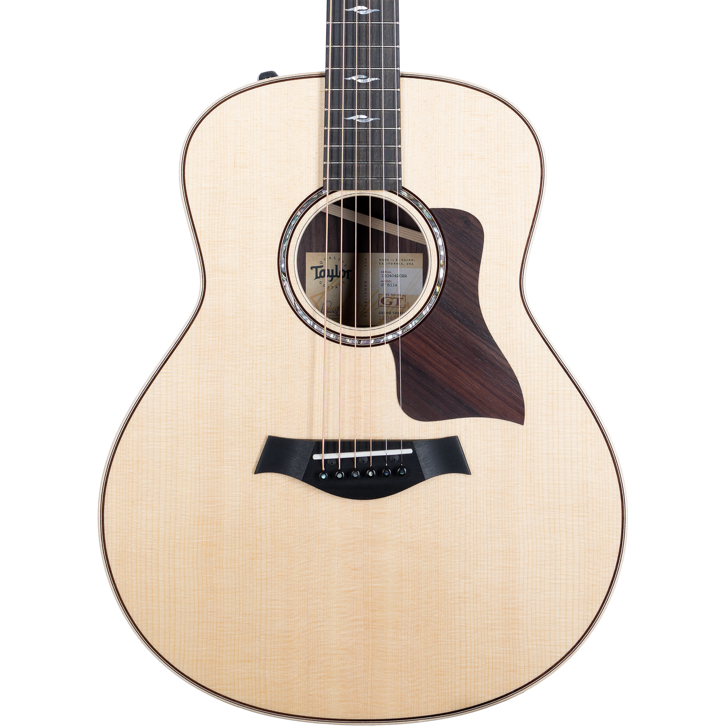 Taylor 811e Grand Theater Acoustic Electric Guitar, Sitka Spruce