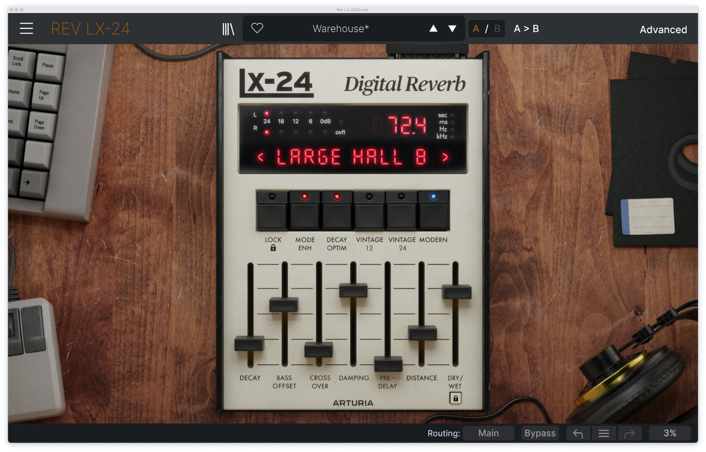 Arturia REV LX-24 Reverb Plugin