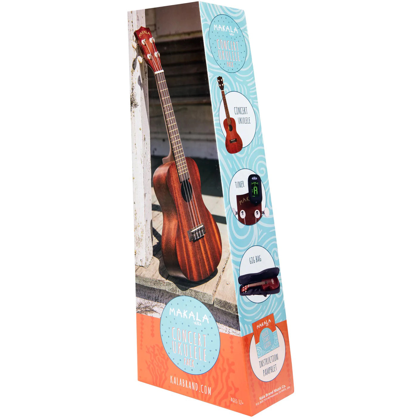 Kala MKC Pack Concert Ukulele Package