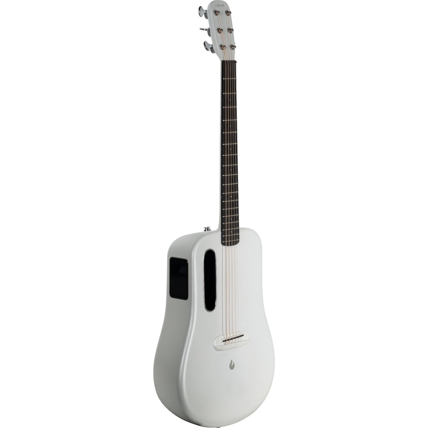 Lava Music Lava ME 3 36” Smart Guitar in White w/ Ideal Bag