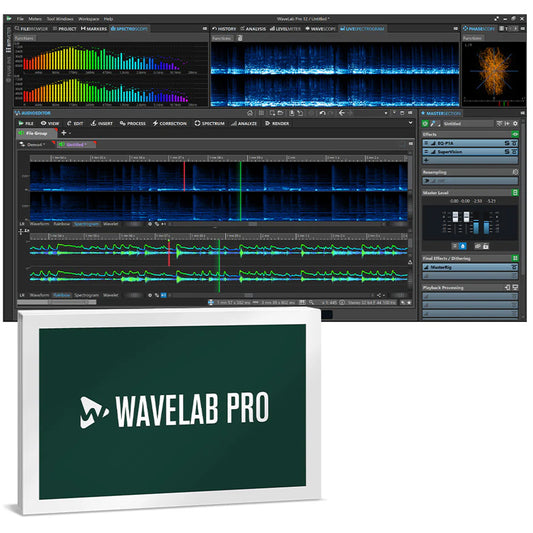 Steinberg Wavelab Pro 12 Mastering Software Suite