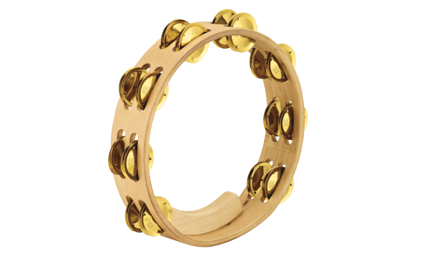 Meinl AE-MTA2B 10” Double Row Tambourine with Bronze Jingles