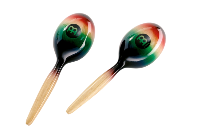 Meinl MWM1MC Maracas Wood Oval Multi Color