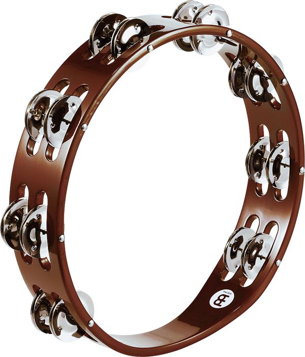 Meinl TA2AB Wood Tambourine Double Row