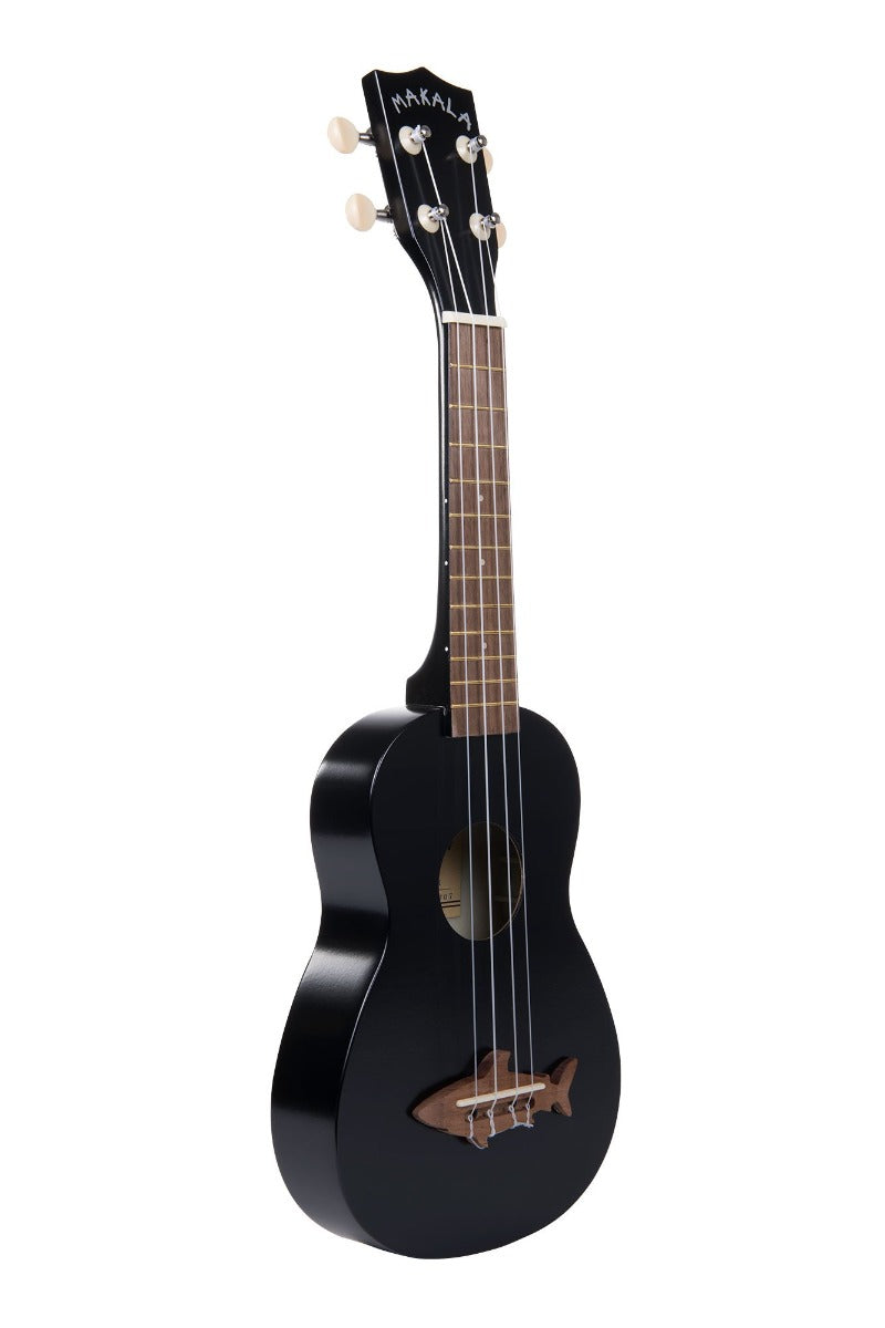 Kala Shark Bridge Soprano Ukulele in Black