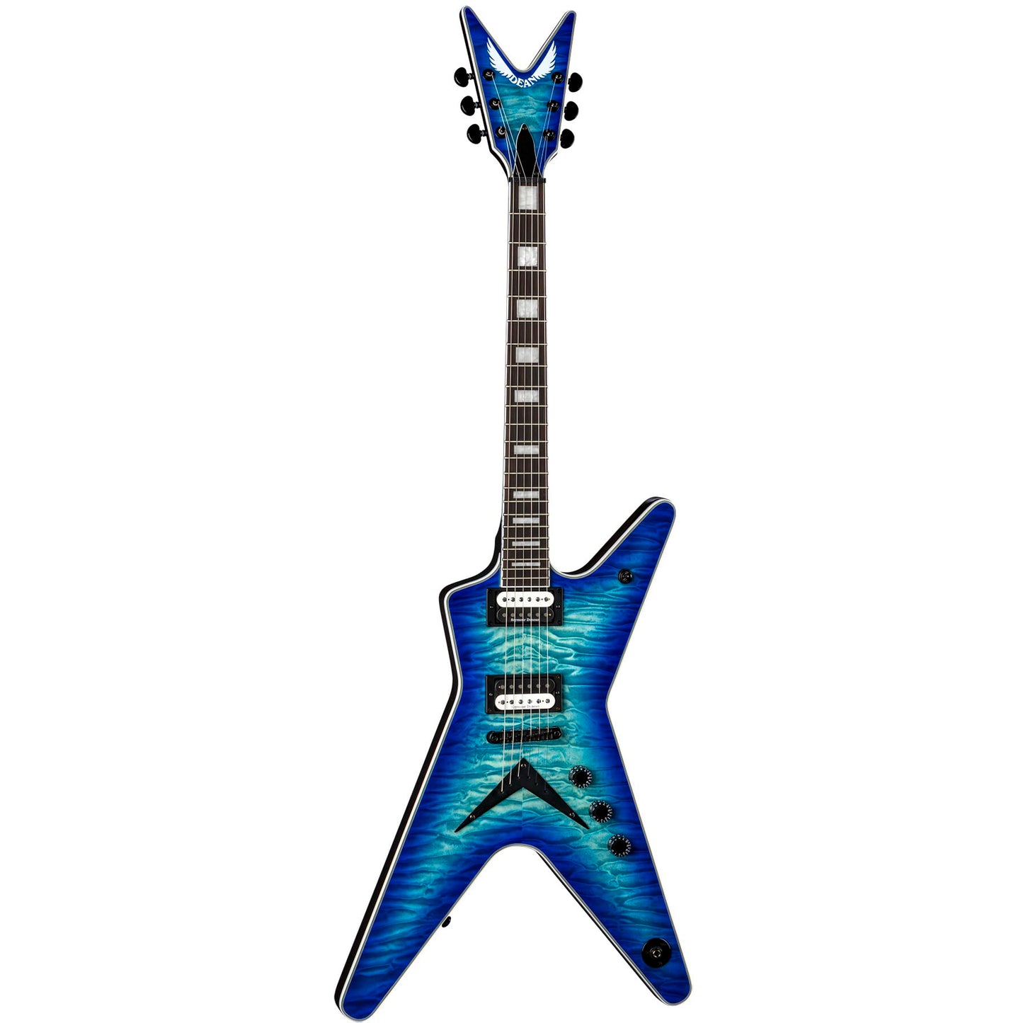 Dean Guitars ML Select Quilt Top Electric Guitar - Ocean Burst