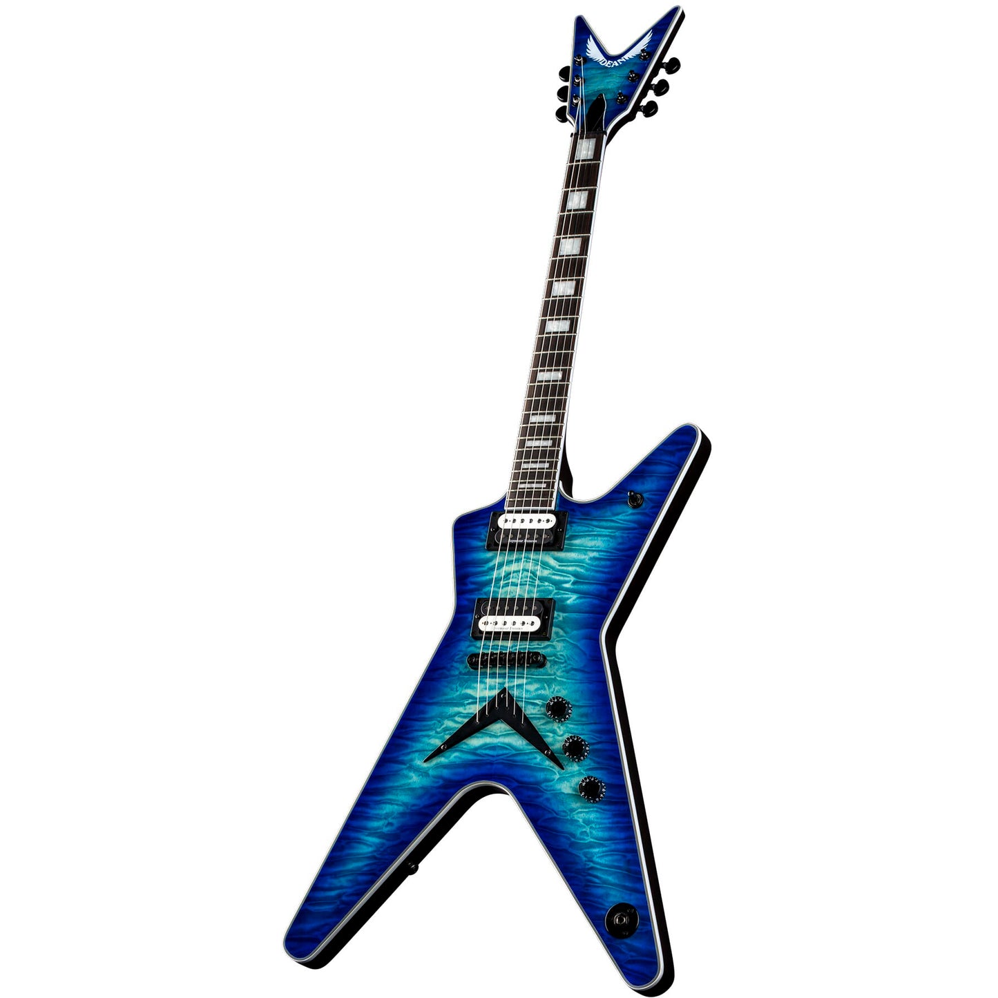 Dean Guitars ML Select Quilt Top Electric Guitar - Ocean Burst