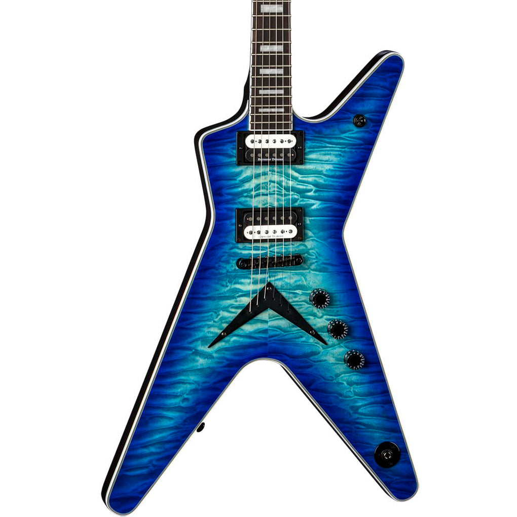 Dean Guitars ML Select Quilt Top Electric Guitar - Ocean Burst