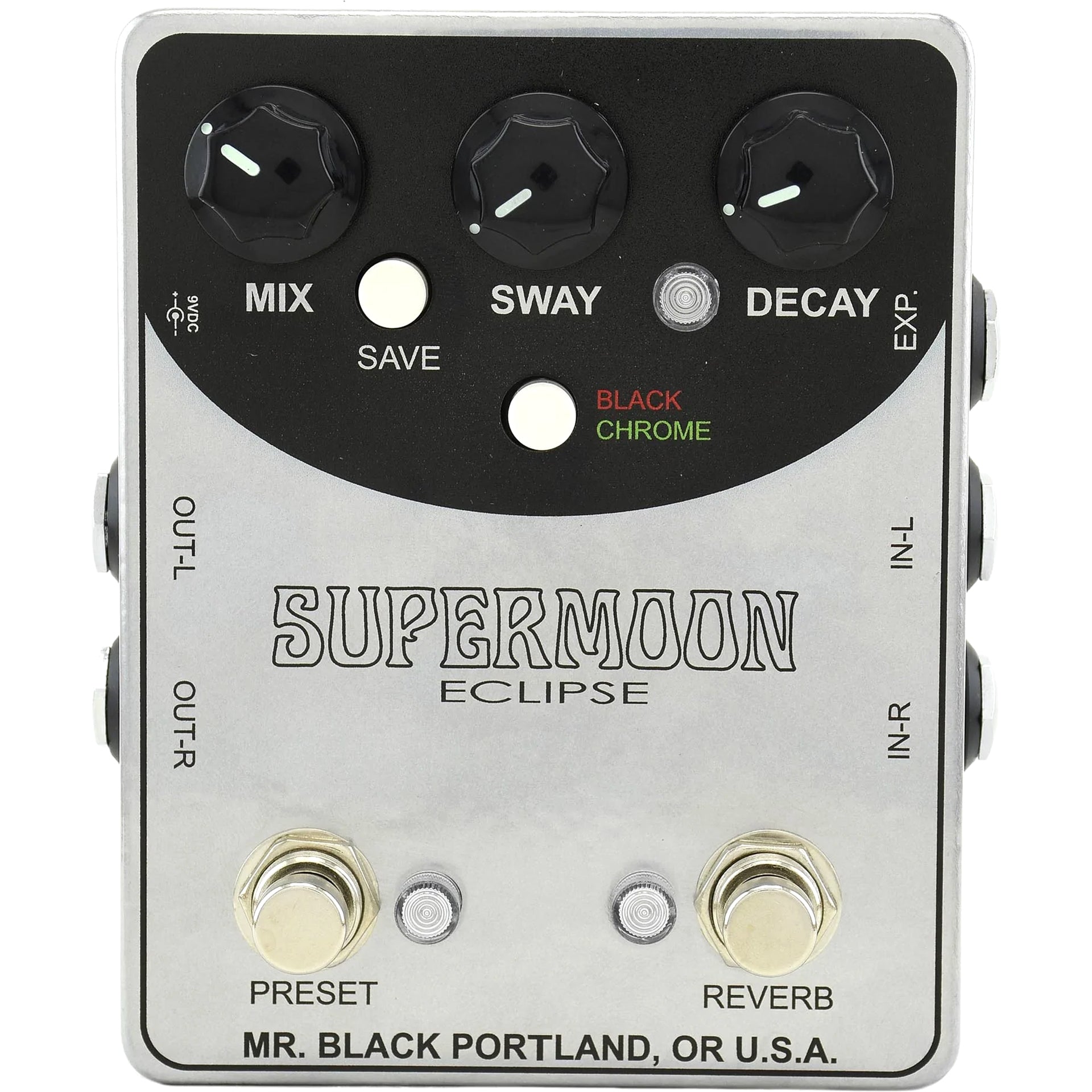 Mr Black Pedals Supermoon Eclipse Reverb Pedal – Alto Music