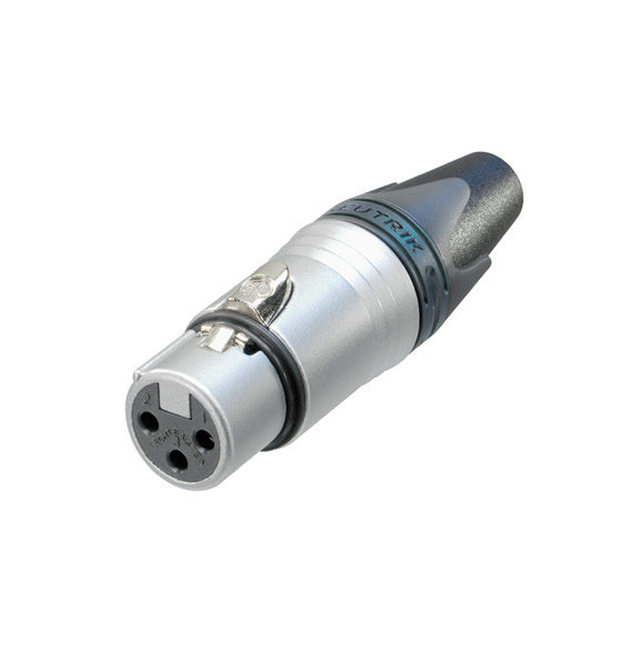 Neutrik NC3FXX RAW XLR Female Nickel Connectors