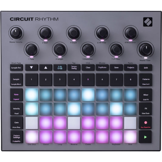 Novation Circuit Rhythm Standalone Beatmaking Sampler