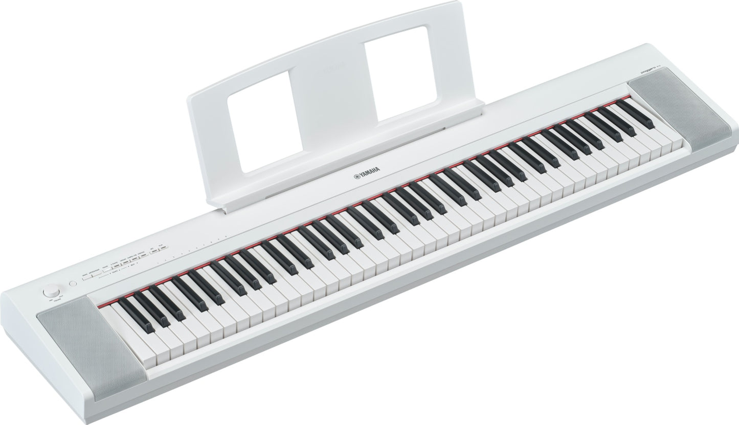 Yamaha Piaggero NP-35 Entry-Level 76-Key Portable Piano - White