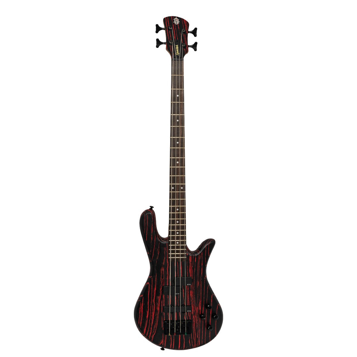 Spector Pulse Series 4 String Bass - Cinder Red