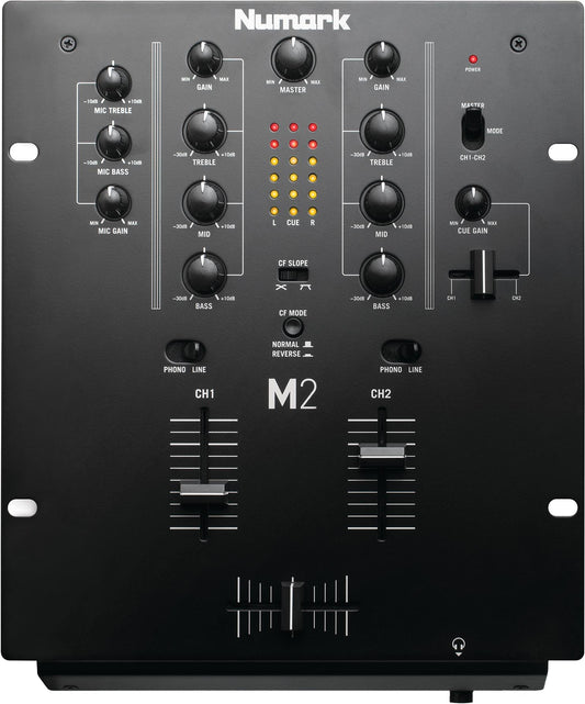 Numark M2 Two-Channel Scratch Mixer (Black)