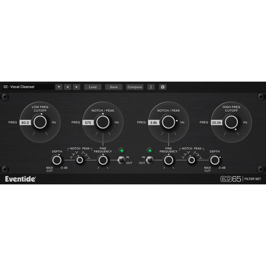 Eventide EQ65 Urei 565 Filter Set Plug-in