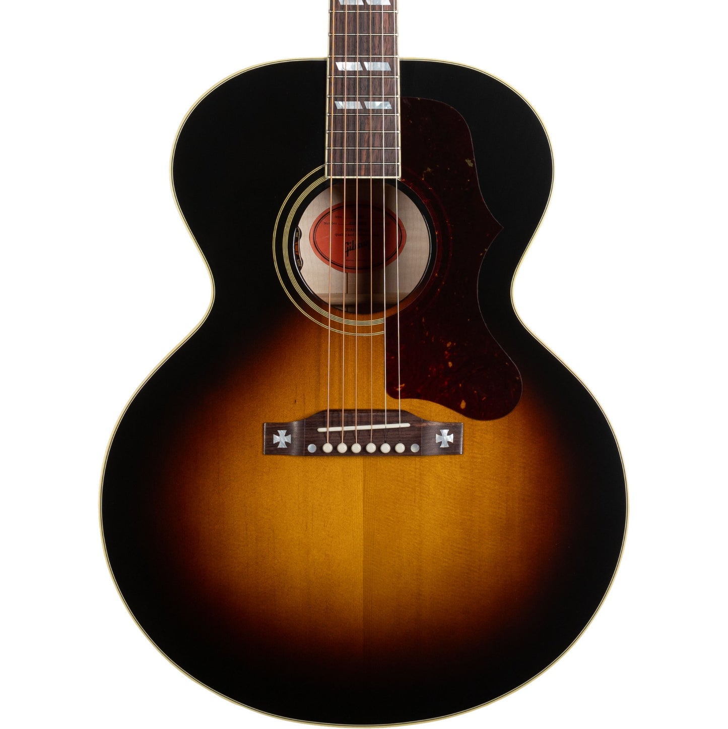 Gibson J-185 Original Acoustic Electric Guitar - Vintage Sunburst